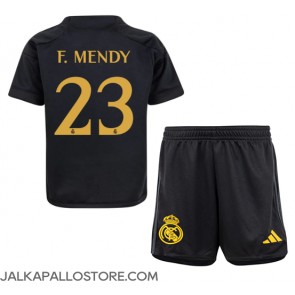 Real Madrid Ferland Mendy #23 Kolmaspaita Lapsille 2023-24 Lyhythihainen (+ shortsit)